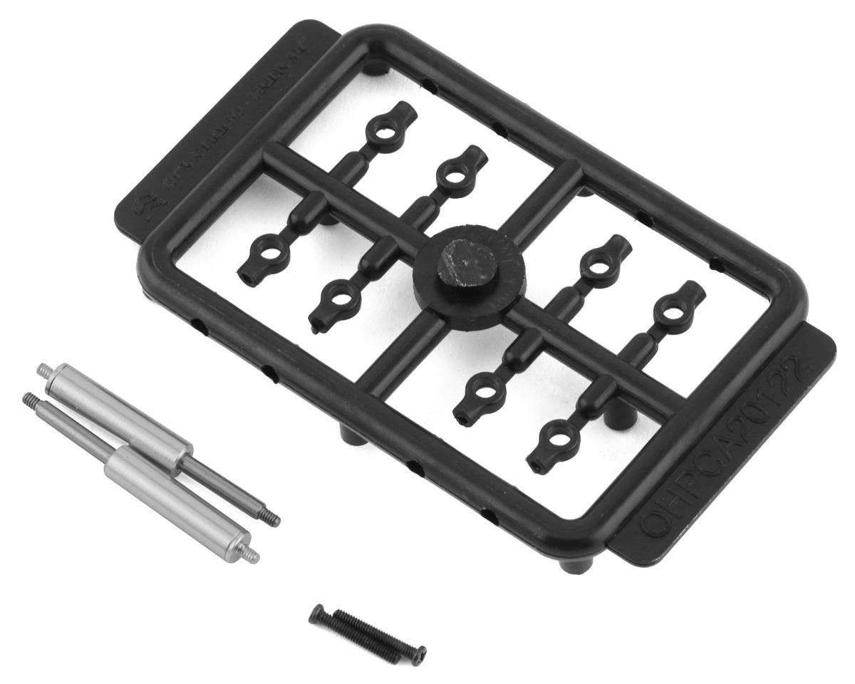 Orlandoo Hunter OH32X02 Alloy Front Internal Spring Shock Absorbers (Silver) (2) (19mm-29mm)