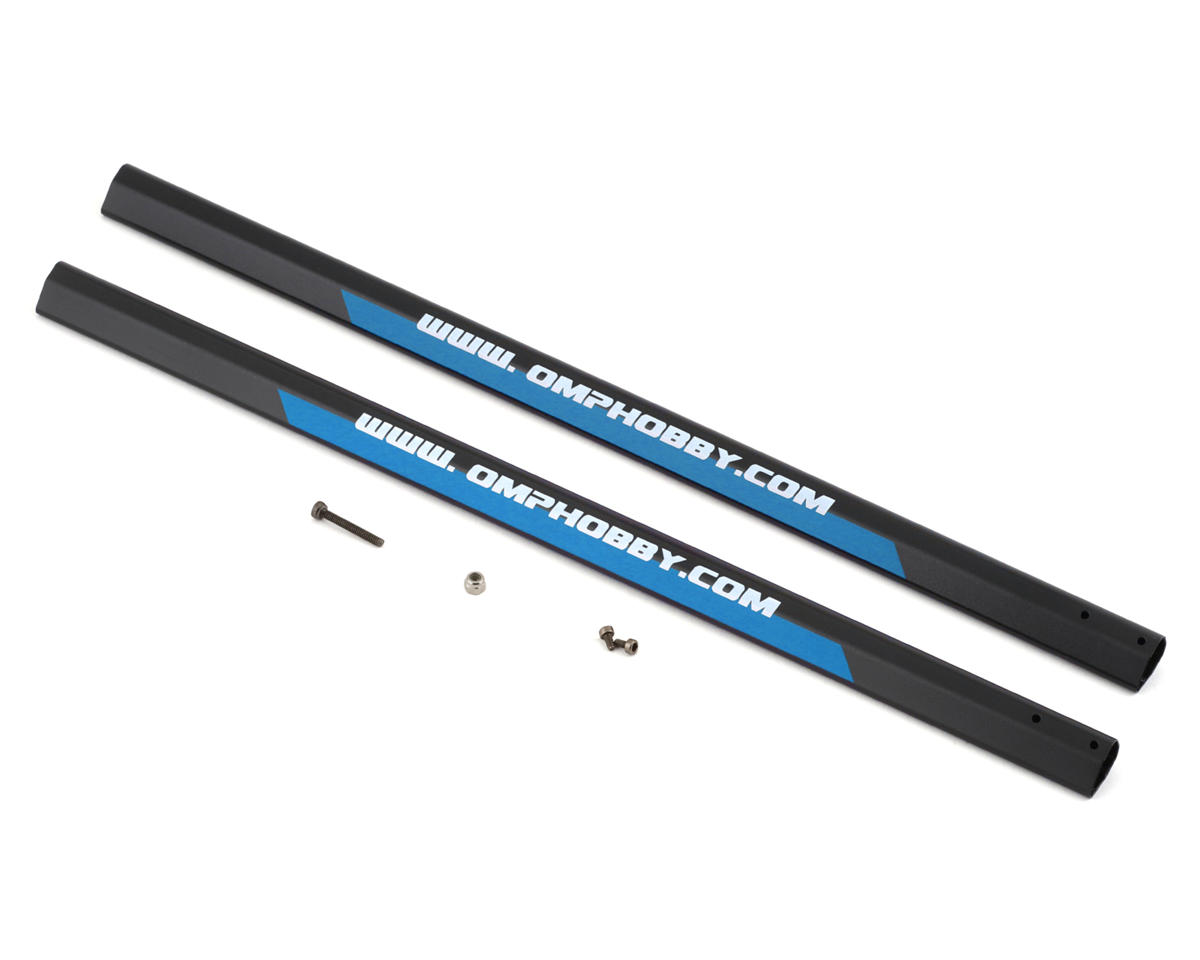 OMPHobby M2 EVO Tail Boom Set (Blue) (2)