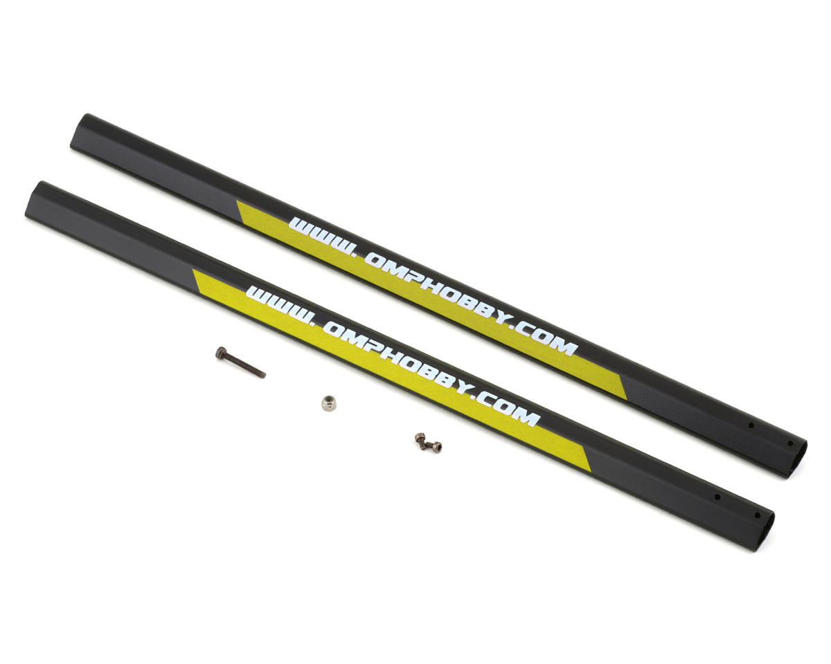OMPHobby M2 EVO Tail Boom Set (Yellow) (2)
