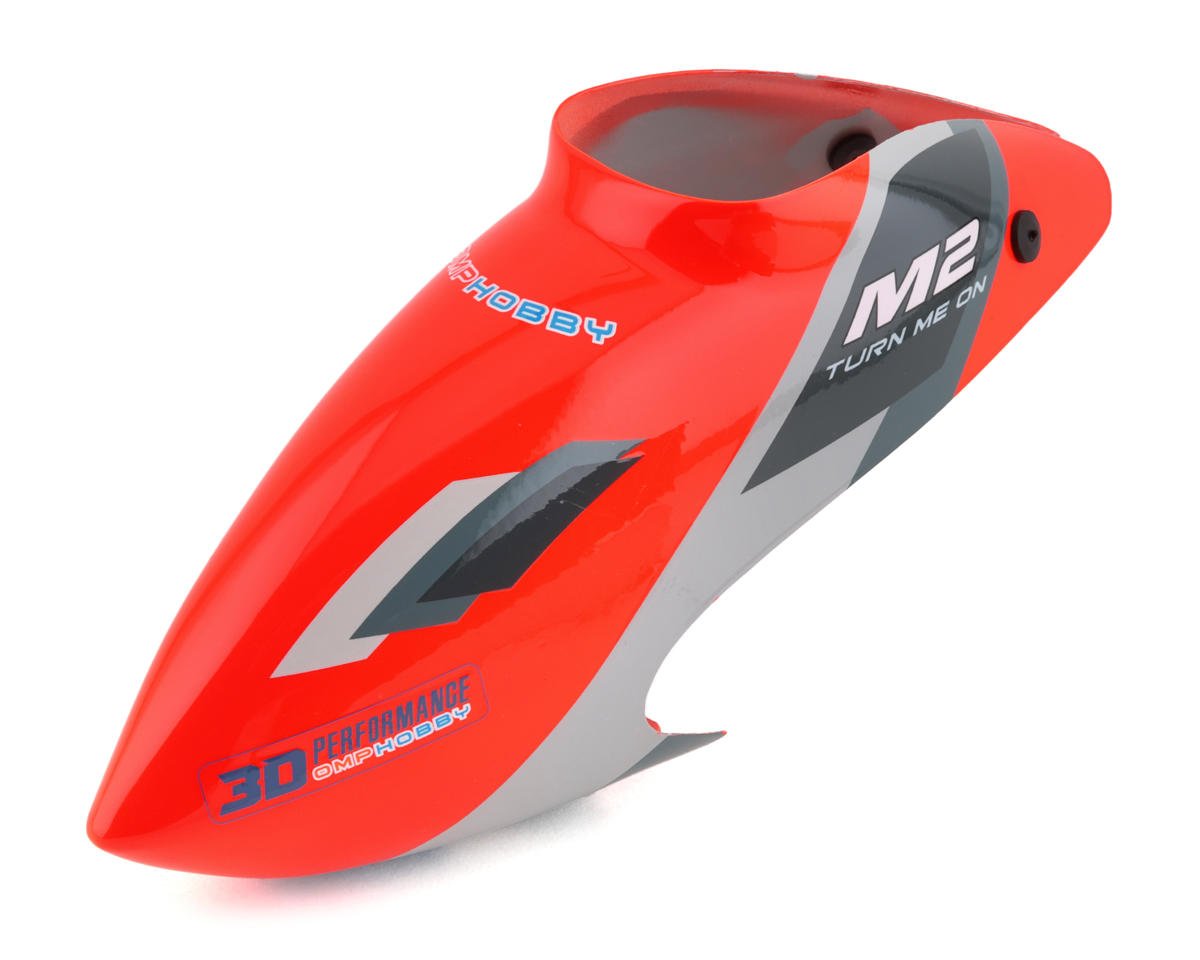 OMPHobby M2 Evo Canopy (Red)
