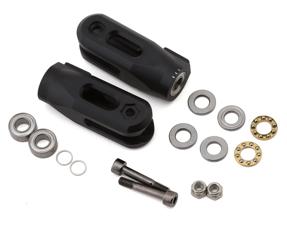 OMPHobby M4 380 Main Rotor Blade Grip Set (Black)