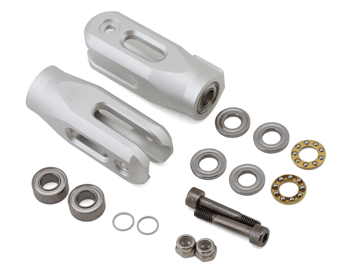 OMPHobby M4 Main Rotor Blade Grip Set (Sliver)