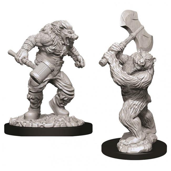 D&D: Nolzur's Marvelous Miniatures - Wereboar & Werebear (73715)