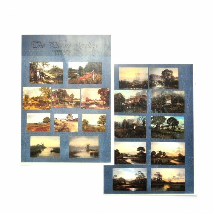 20 Miniature Paintings - Landscapes