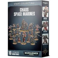 40K: Heretic Astartes: Chaos Space Marine - Start Collecting! (16 Mini