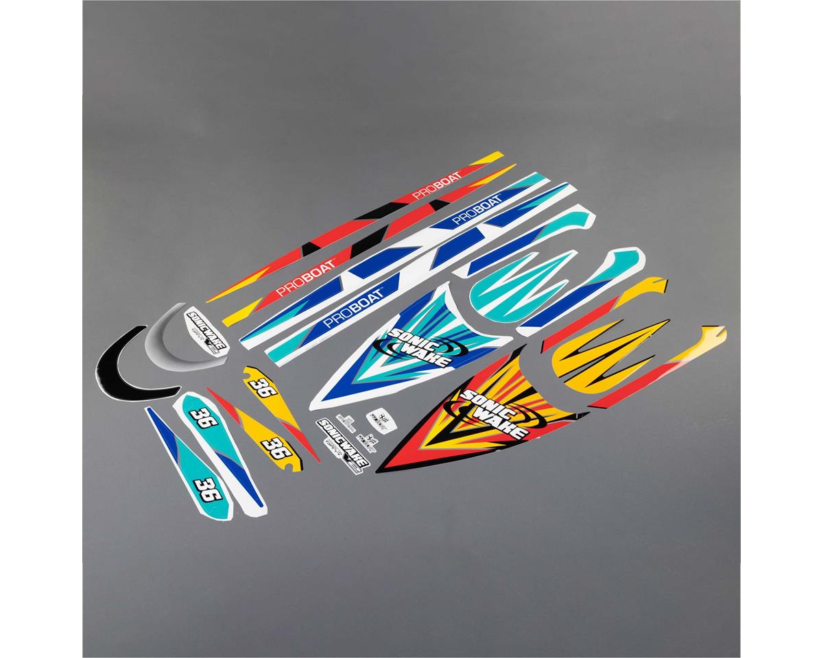 Pro Boat Sonicwake 36" V2 Decal Set (T1/T2)