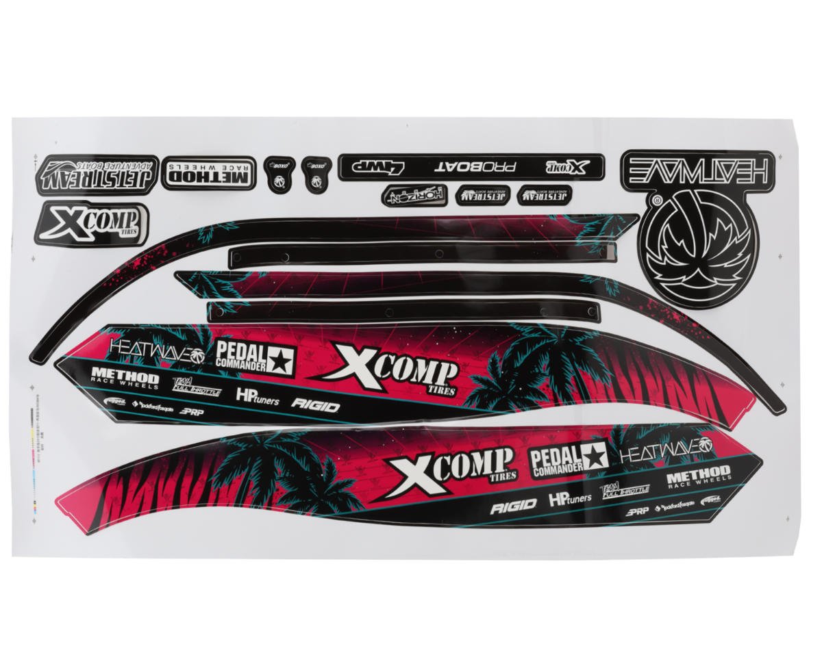Pro Boat Jetstream Shreddy Decal Set