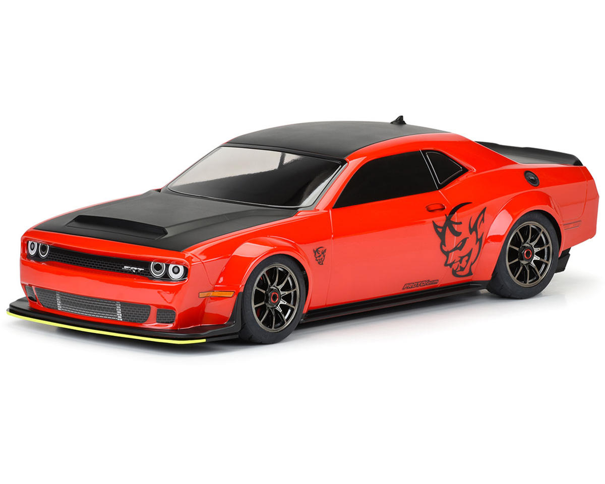 Protoform Dodge Challenger SRT Demon 1/7 On-Road Body (Clear) (Infraction 6S)