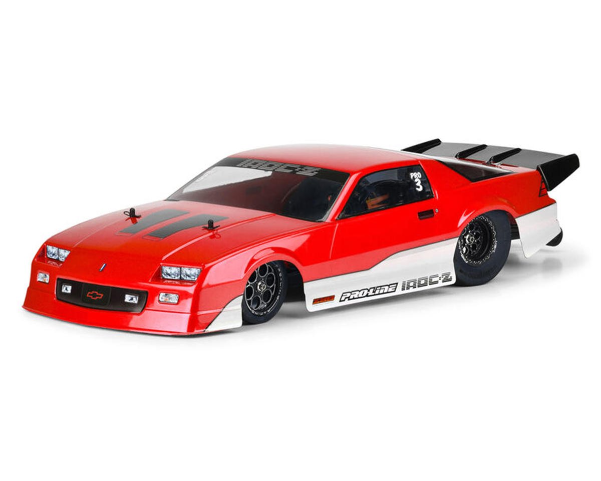 Pro-Line Losi 22S Drag 1985 Chevy Camaro IROC-Z Pre-Cut Body Set (Clear)