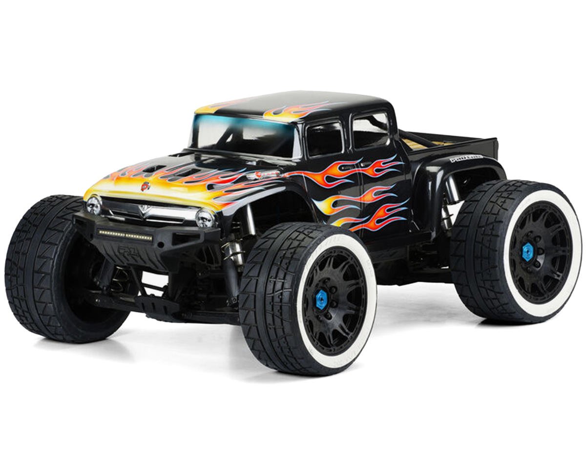 Pro-Line 1956 Ford® F-100 Pre-Cut Monster Truck Body (Clear) (X-Maxx®)