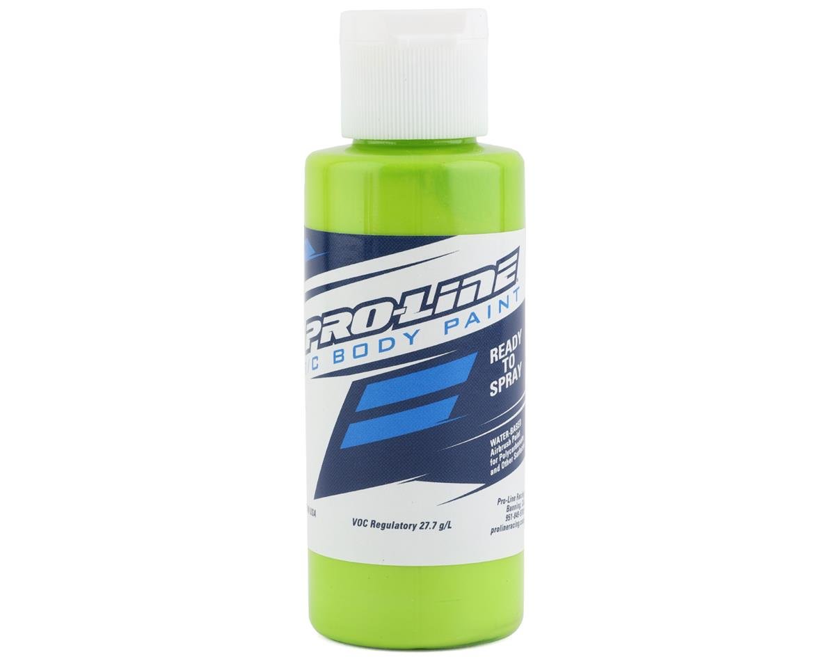 Pro-Line RC Body Airbrush Paint (Lime Green) (2oz)