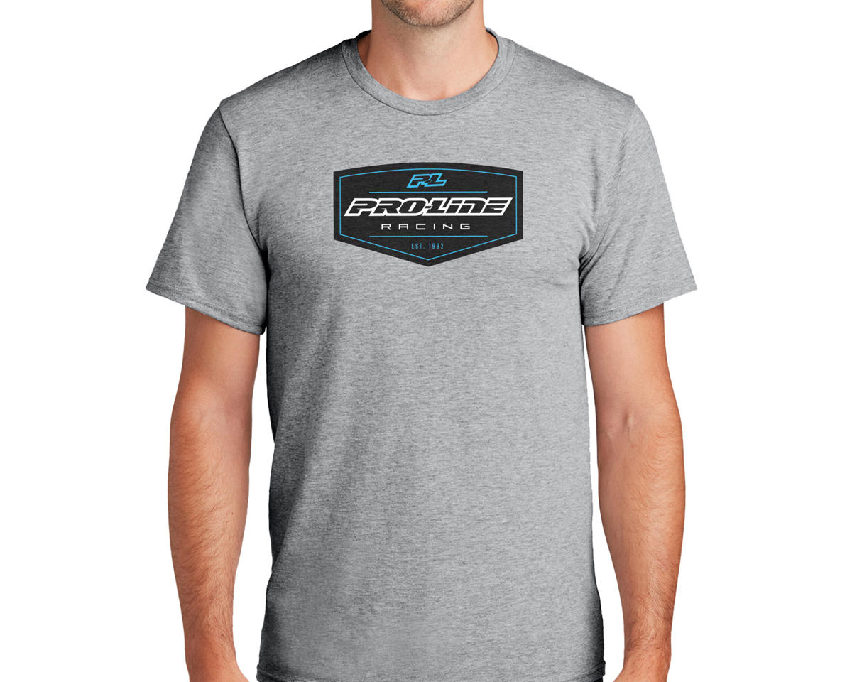 Pro-Line Crest Grey T-Shirt (S)