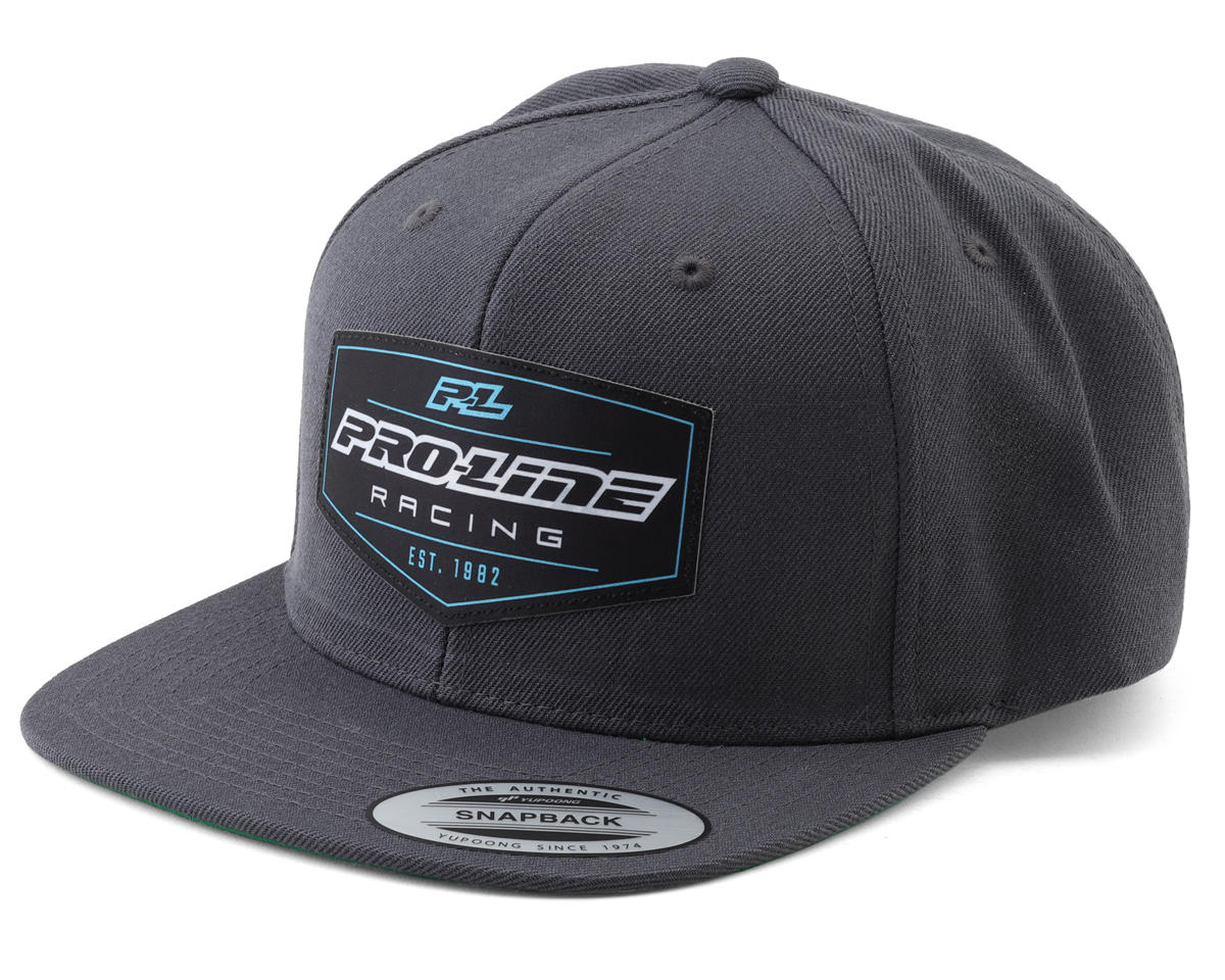 Pro-Line Crest Graphite Snapback Hat