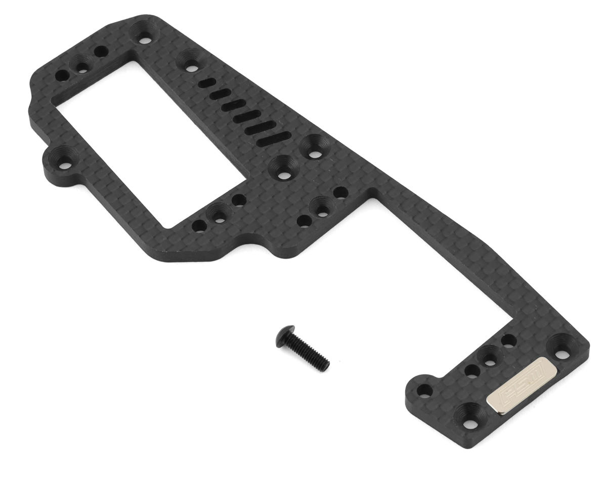 PSM Kyosho MP10 TKI2 Carbon Fiber Radio and Servo Mount Tray (4mm)