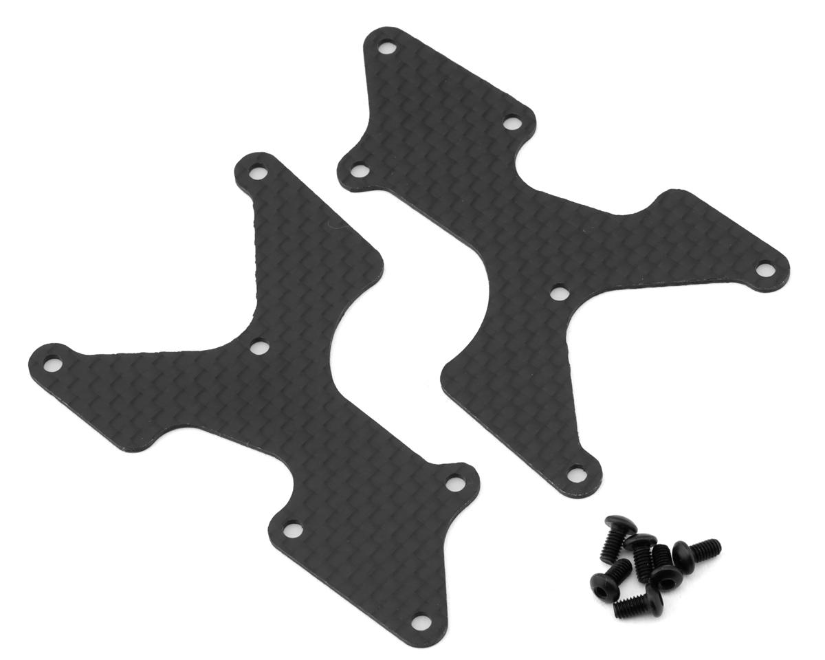 PSM Losi 8IGHT-X Carbon Fiber Rear Arm Inserts (1mm) (2)