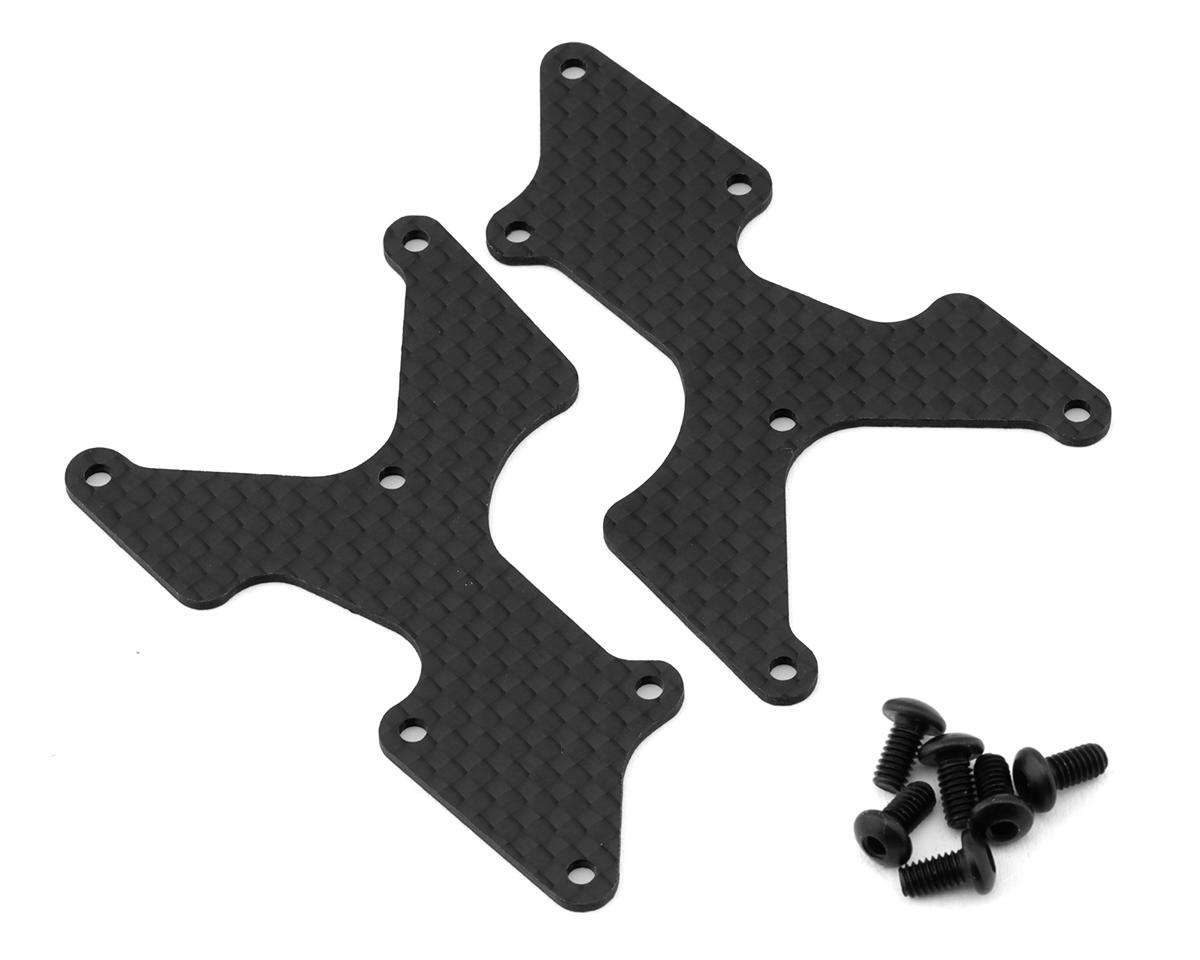 PSM Losi 8IGHT-X Carbon Fiber Rear Arm Inserts (1.5mm) (2)