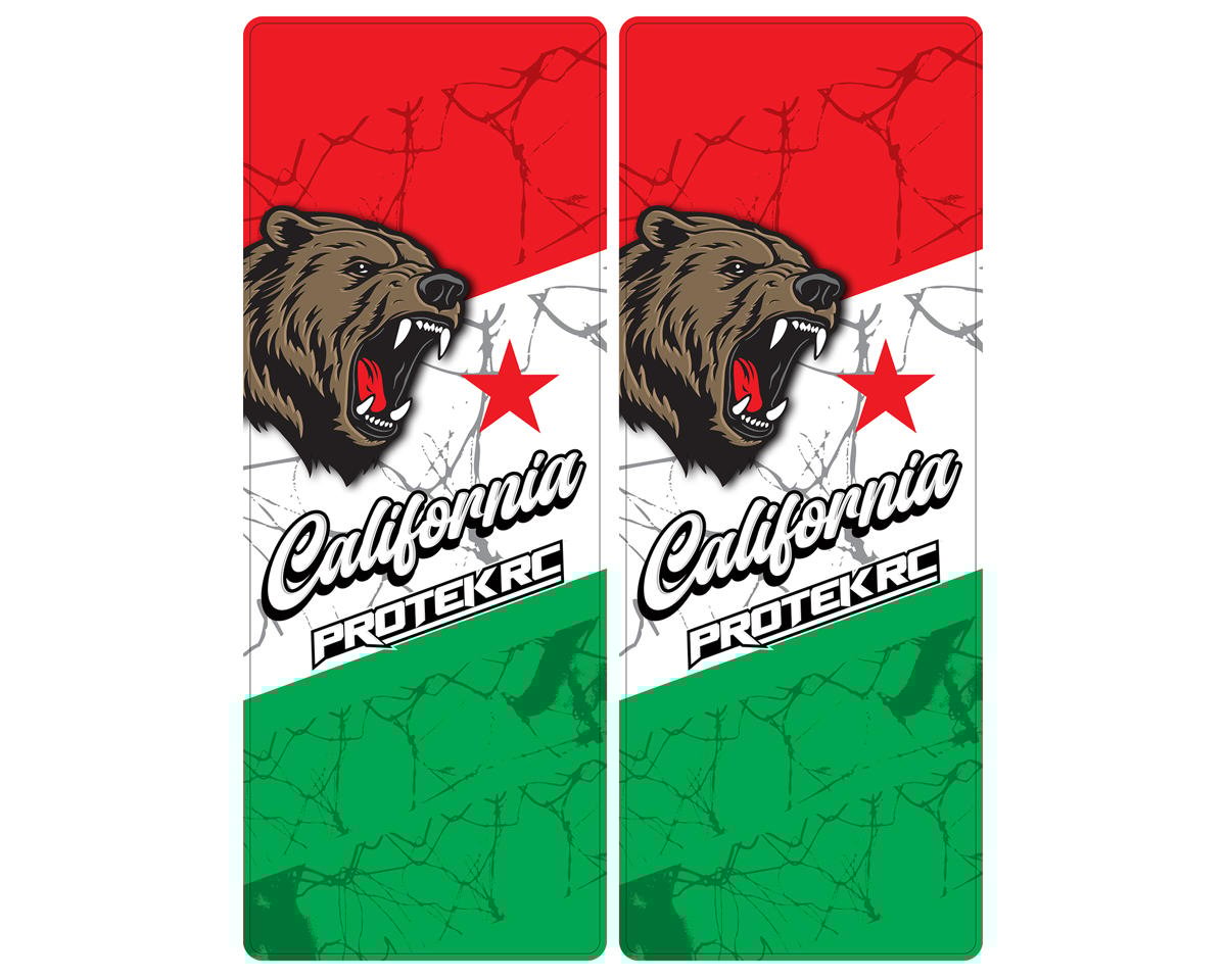 ProTek RC Universal Chassis Protective Sheet (California) (2) (12.5x33.5cm)