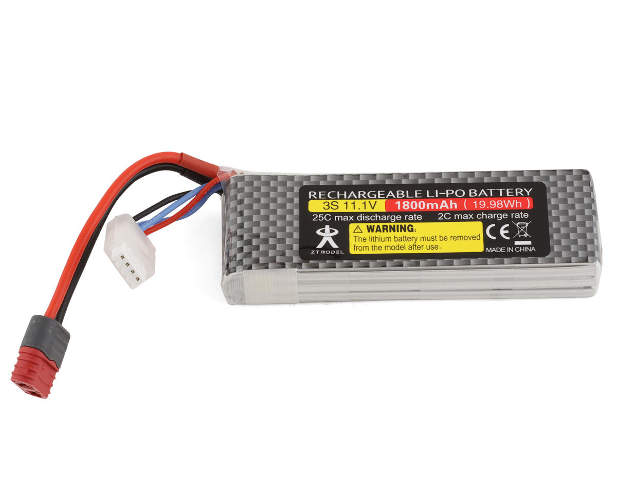 PlaySTEM Global Hawk 3S (11.1V) 25C LiPo battery (1800mAh) w/T-Style plug