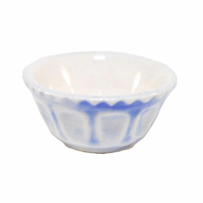 Large Blue & White Mixing Bowl