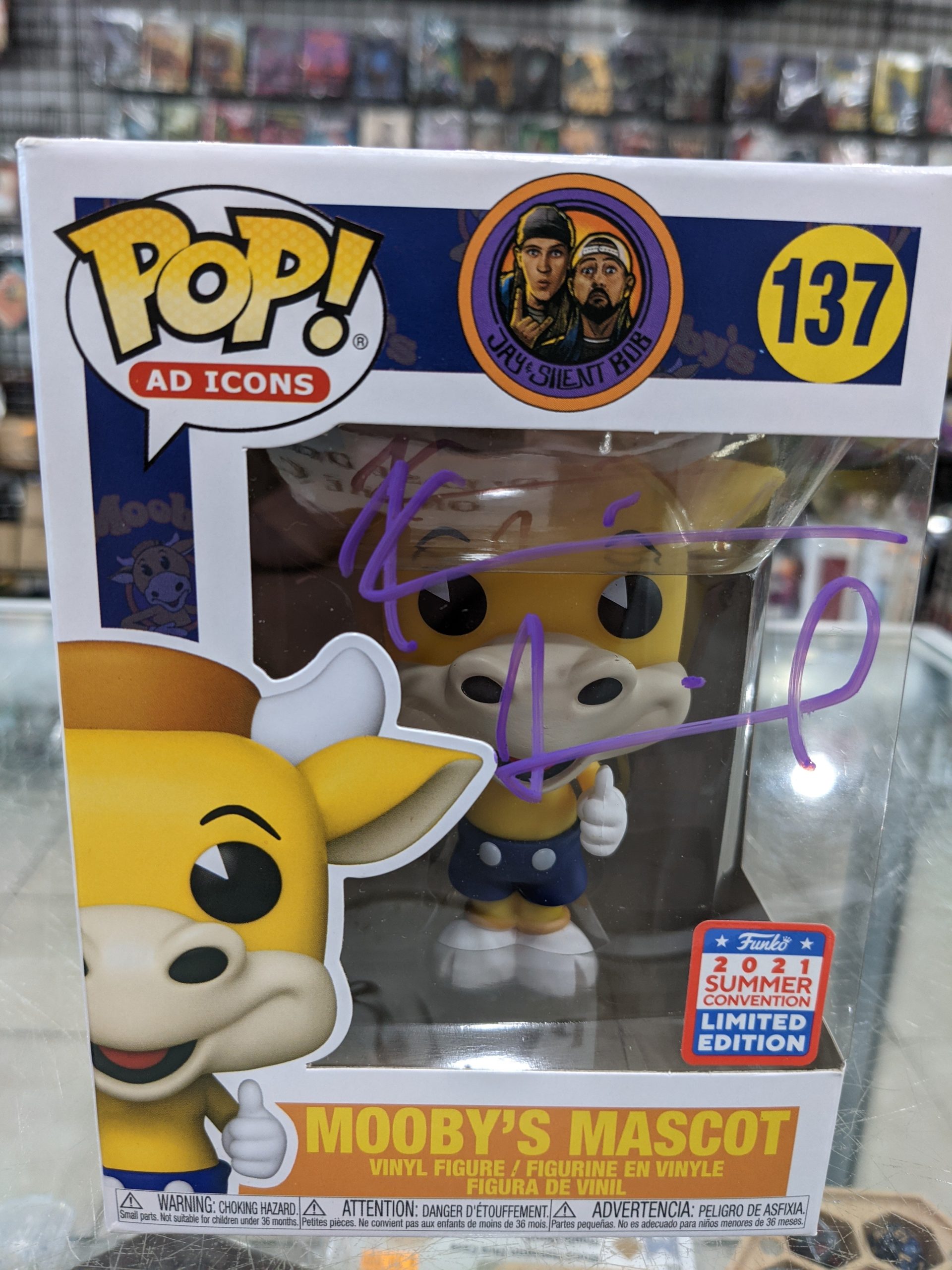 POP Figure: Jay and Silent Bob #0137 - Mooby's Mascot (Con 2021 Summer