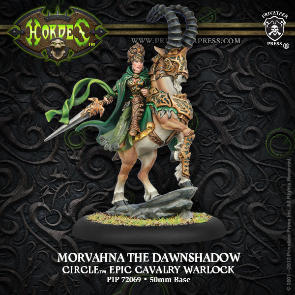 Hordes: Circle - Morvahna the Dawnshadow, Light Cavalry Epic Warlock (