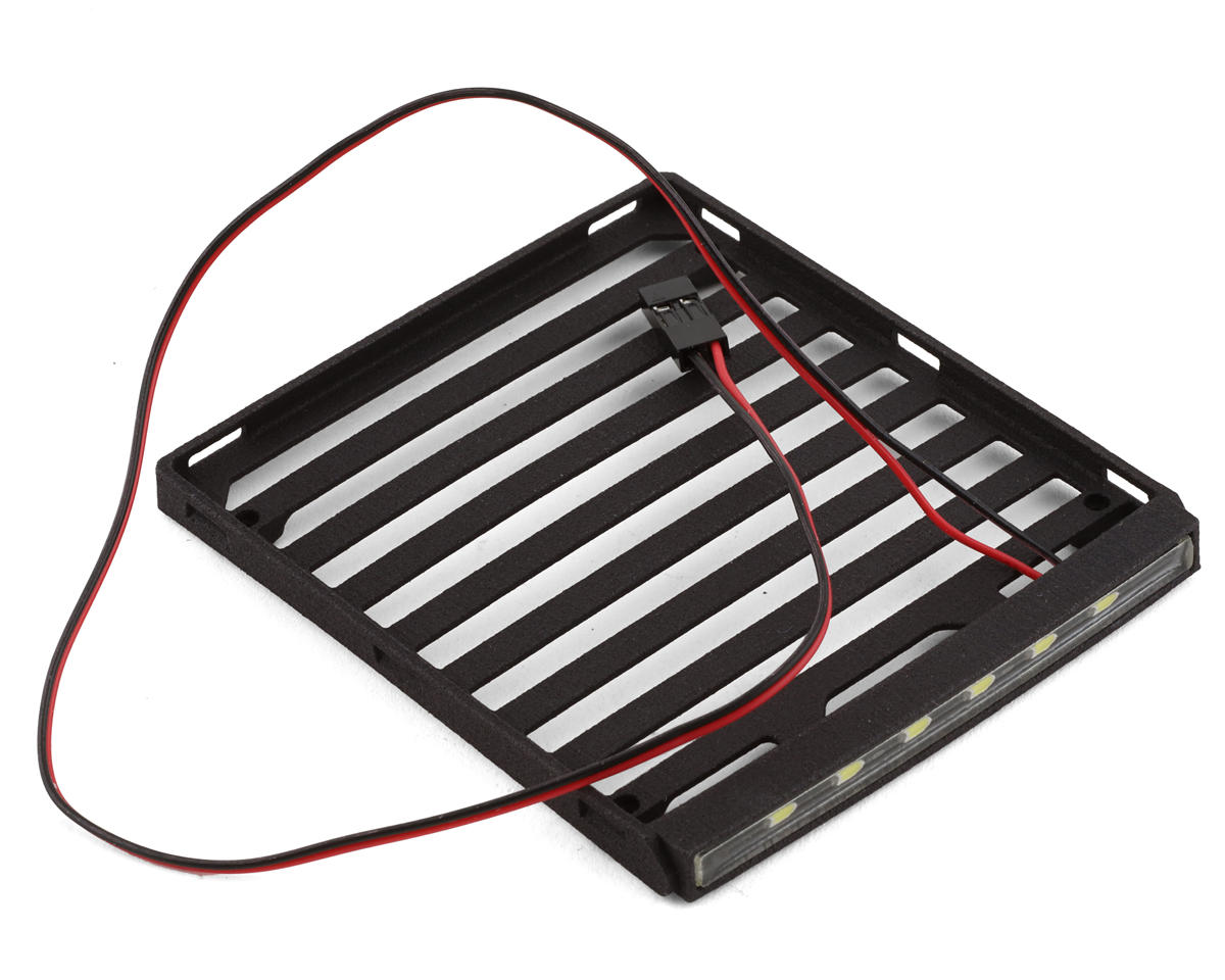 RC4WD CChand Axial SCX24 AXI00005T1 / AXI00005T2 Flat Roof Rack w/ LED Lights