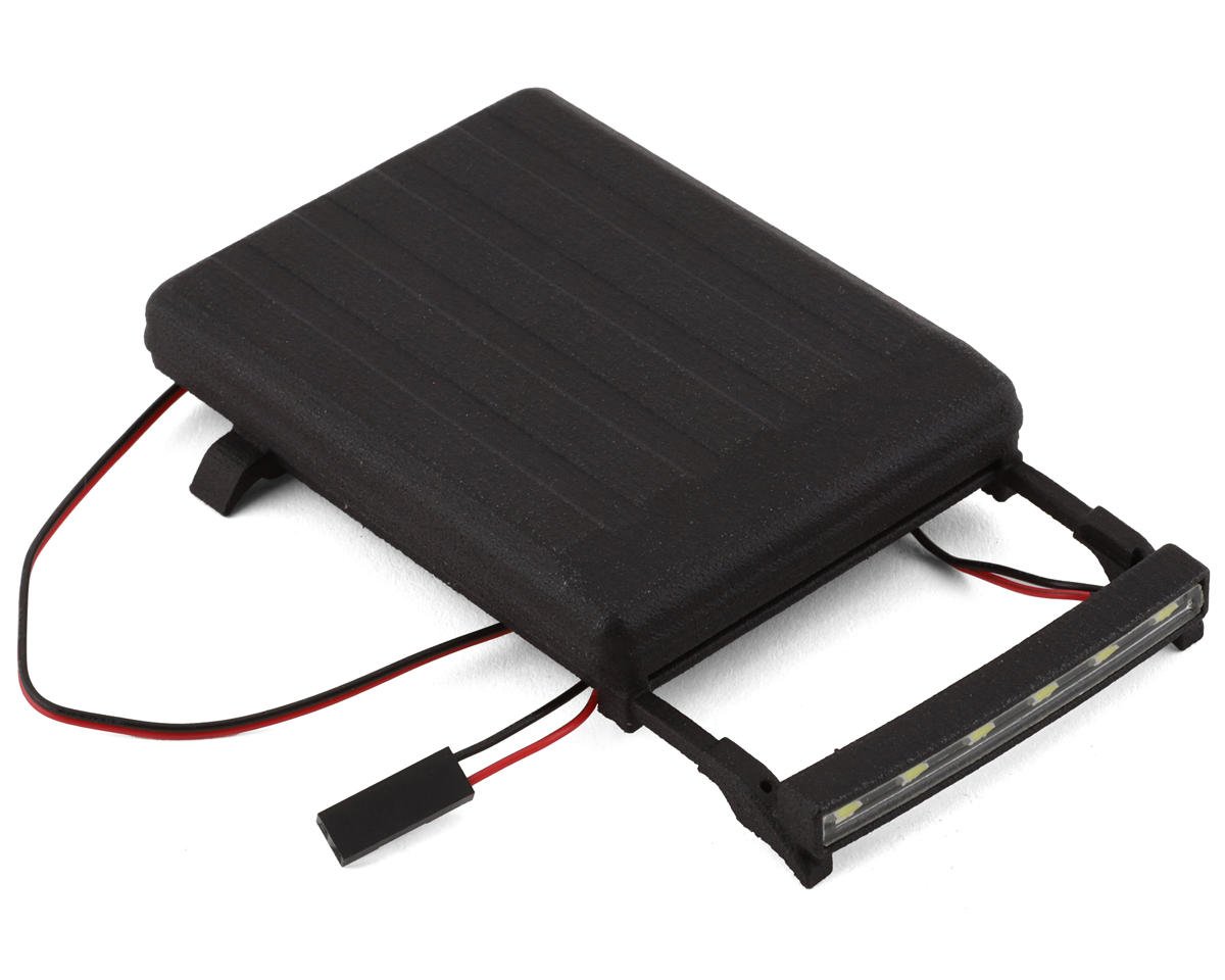 RC4WD SCX24 Roof Rack Cargo Carrier w/LED Light Bar (2021 Ford Bronco)