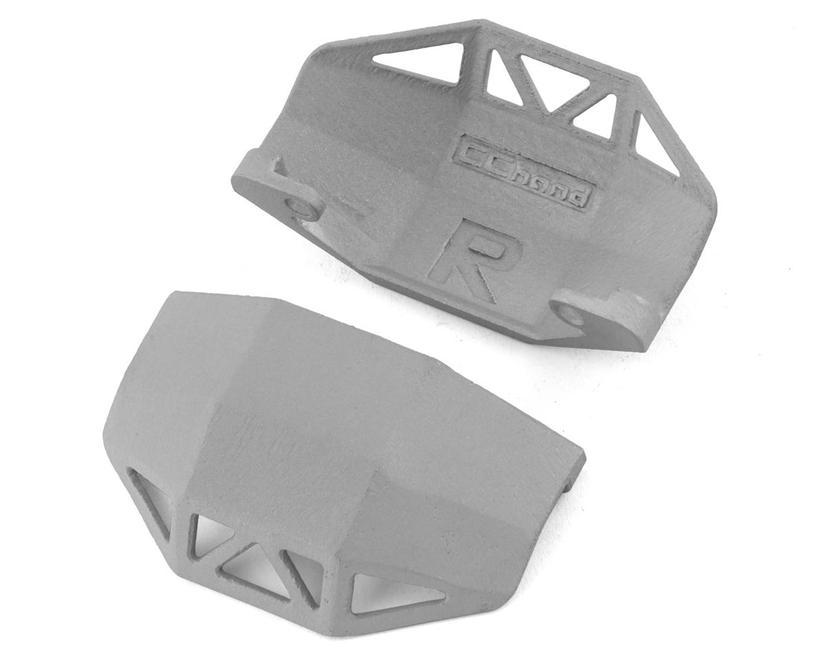 RC4WD CCHand Vanquish Currie F9 Differential Cover Guard (Silver) (2) (Style B)