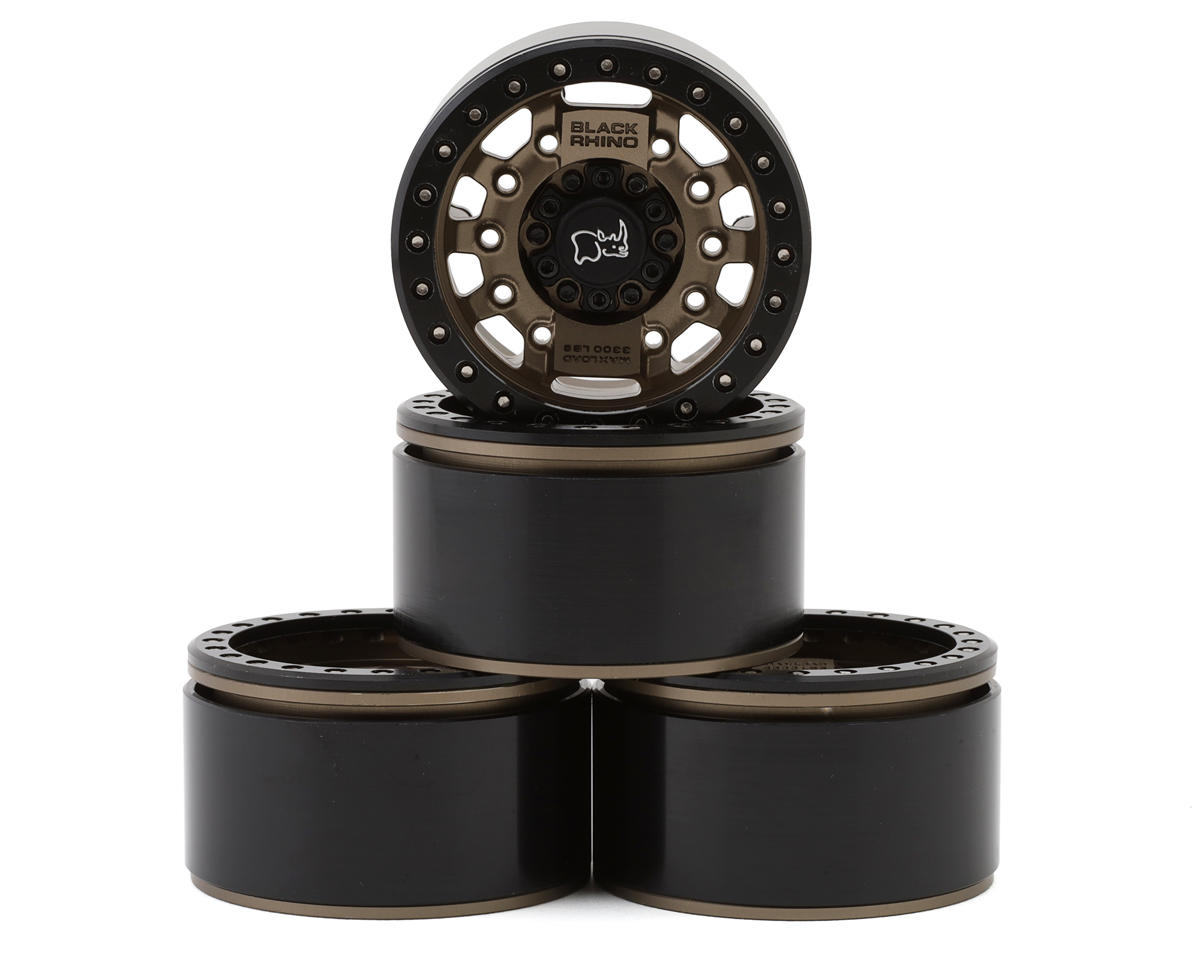 RC4WD Black Rhino Avenger 1.9" Aluminum Internal Beadlock Wheels (Bronze) (4)