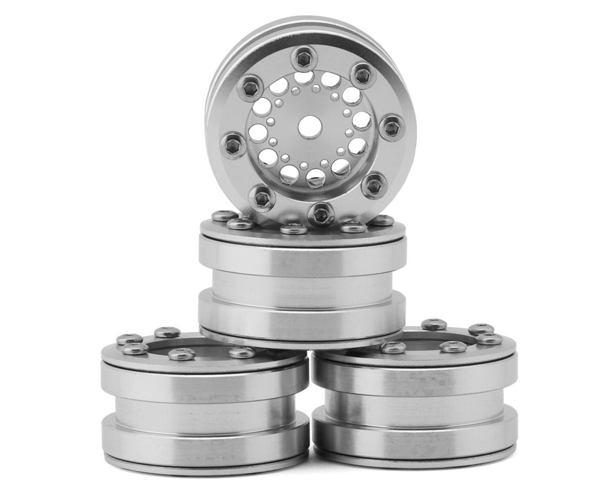 RC4WD Rage V2 1.0" Beadlock Wheels (Silver) (4)