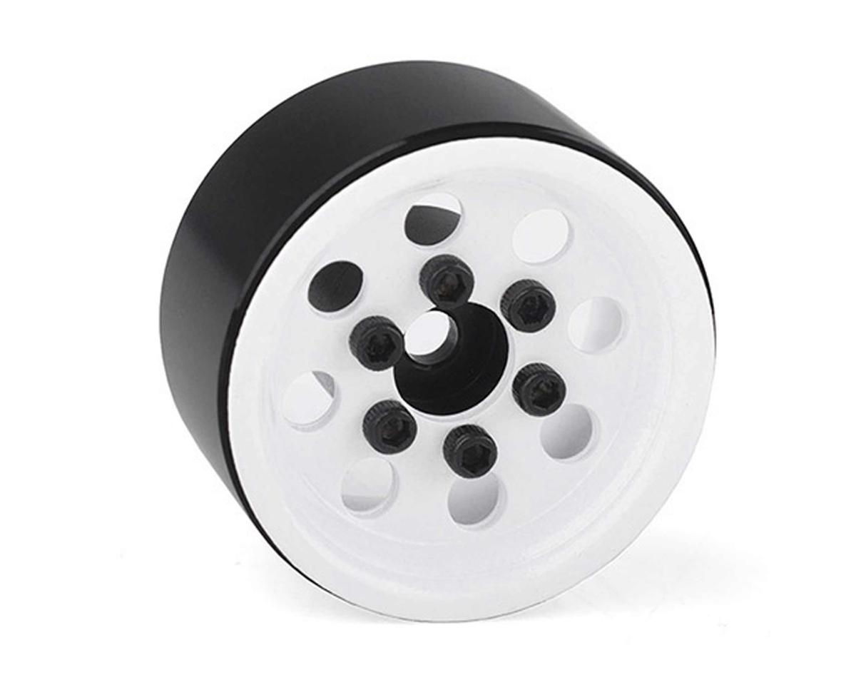 RC4WD Stamped Steel 1.0" Pro8 Beadlock Wheels (White) (4)