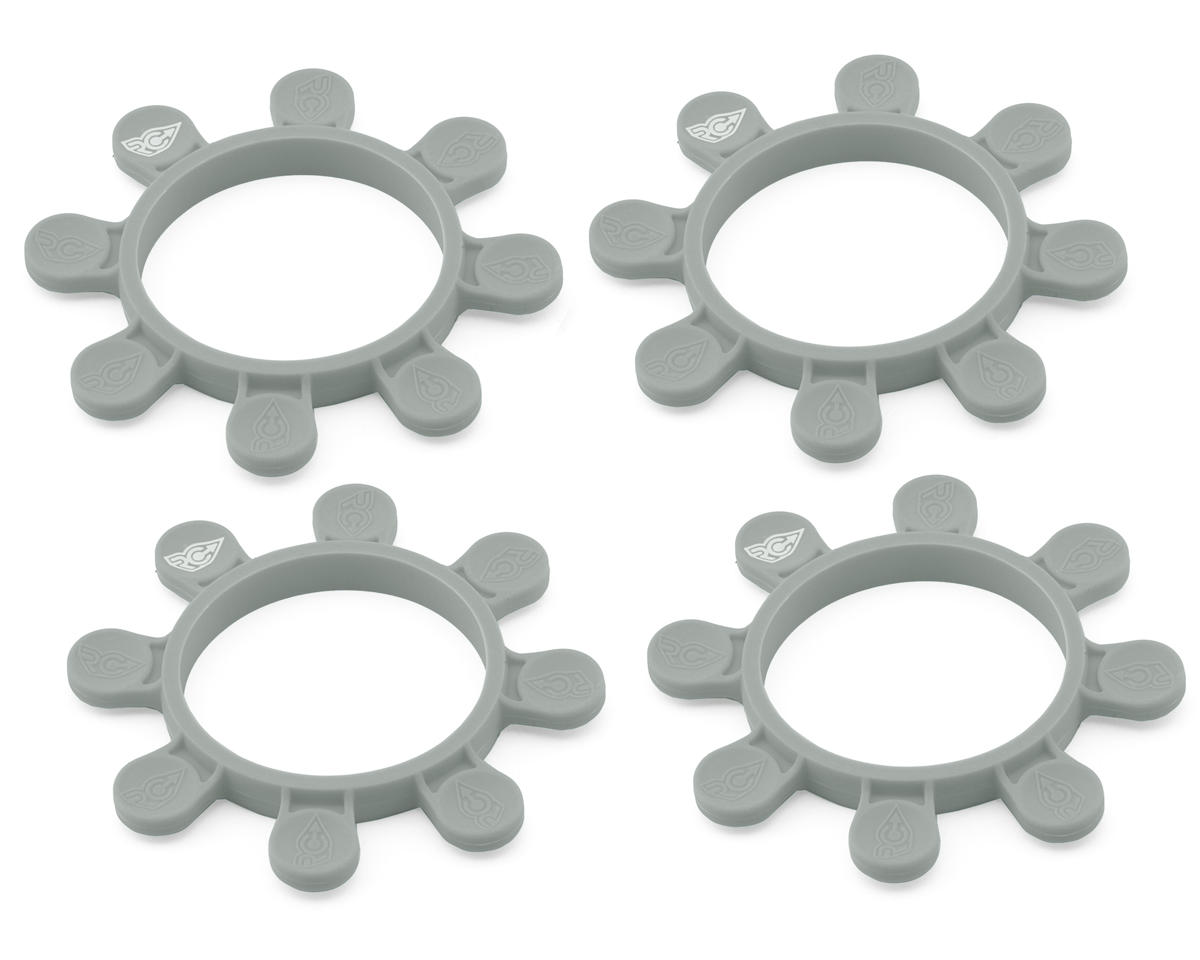 RC Project Tire Gluing Rubber Bands (Grey) (4) (1/8 & 1/10)