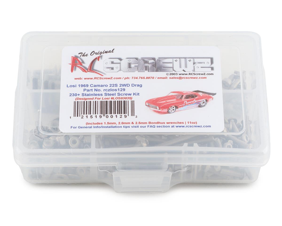 RC Screwz Losi 1969 Camaro 22S Drag Car Stainless Steel Screw Kit