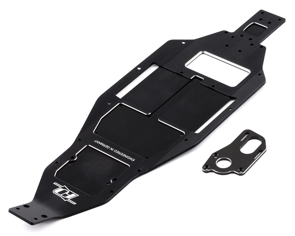 Revolution Design T6.2 LCG 7075 Aluminum Chassis (Black) (+4mm)