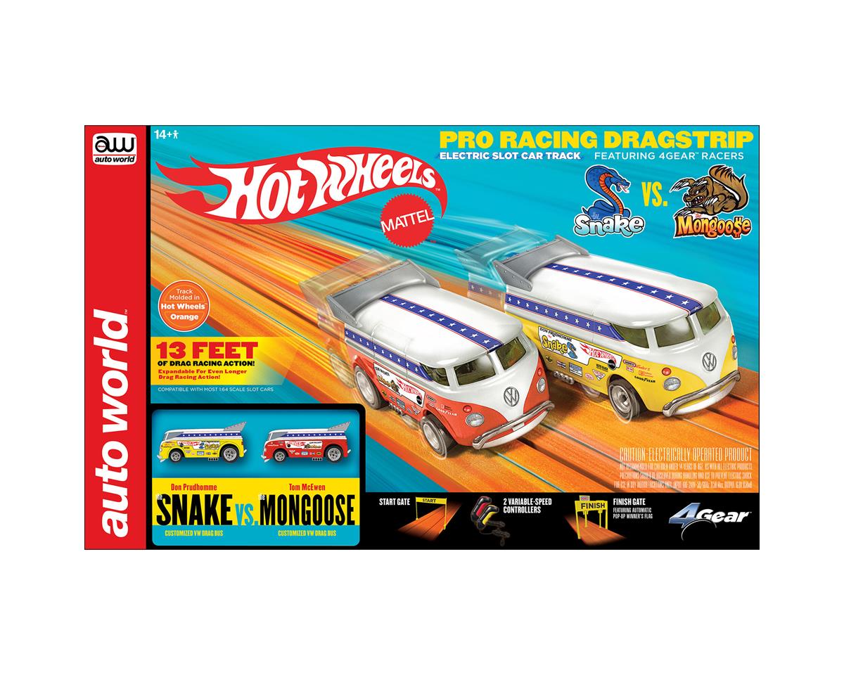 Round 2 AW 13' Hot Wheels "Snake" vs "Mongoose" Manual Slot Set