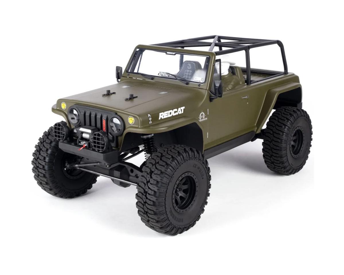 Redcat TC8 Marksman 1/8 Rock Crawler Body (Clear) w/Roll Cage