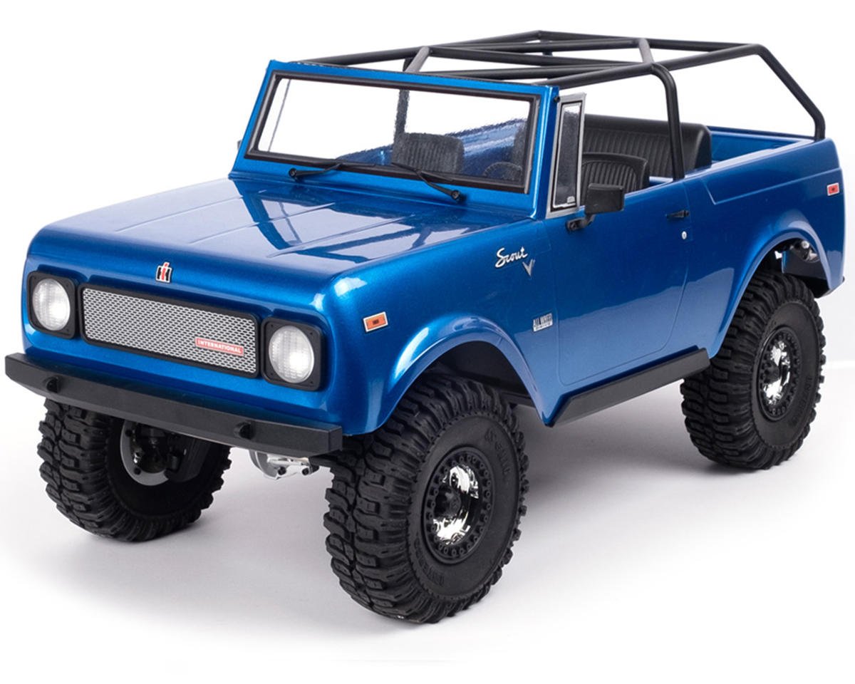Redcat Gen9 Scout 800A 1/10 4WD RTR Scale Rock Crawler (Blue) w/2.4GHz Radio