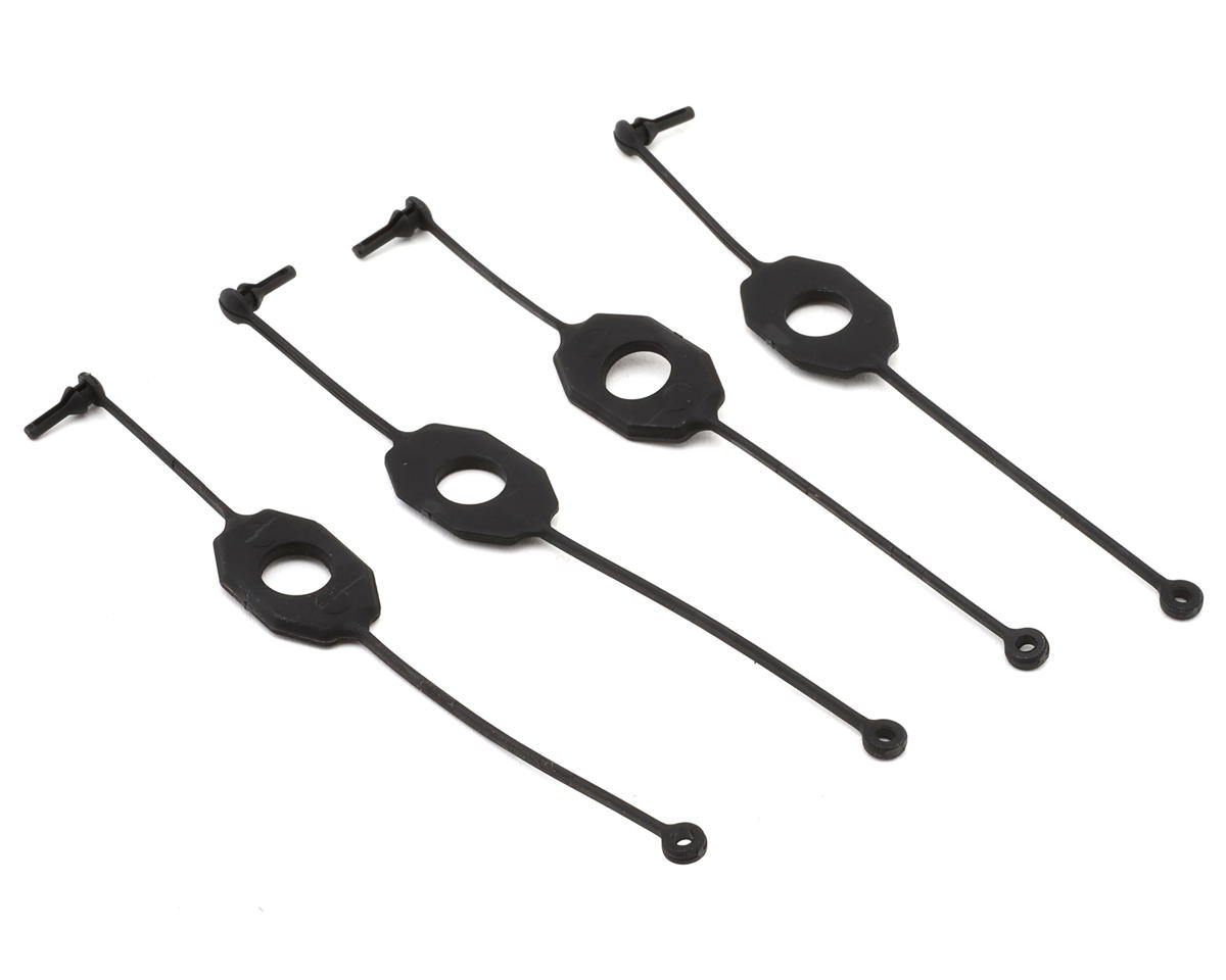 Redcat Machete 1/6 Body Clip Retainer Set (Black) (4)