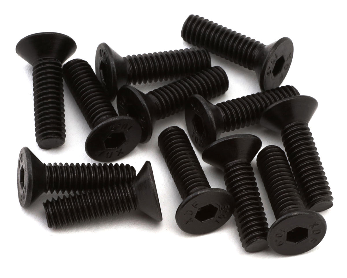 Redcat 4x14mm Countersunk Hex Machine Thread Screws (12)