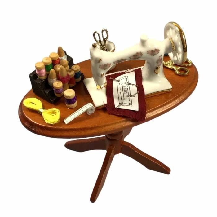 Decorated Sewing Table