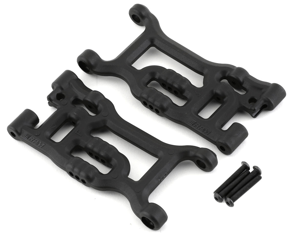 RPM Losi Tenacity/Lasernut Front A-Arm (Black) (2)