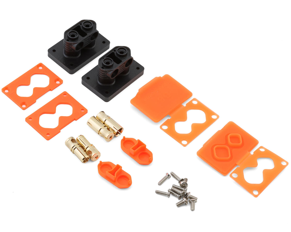 RCPROPLUS D6 6mm Solderless Connectors (Right Angle Socket) (2)