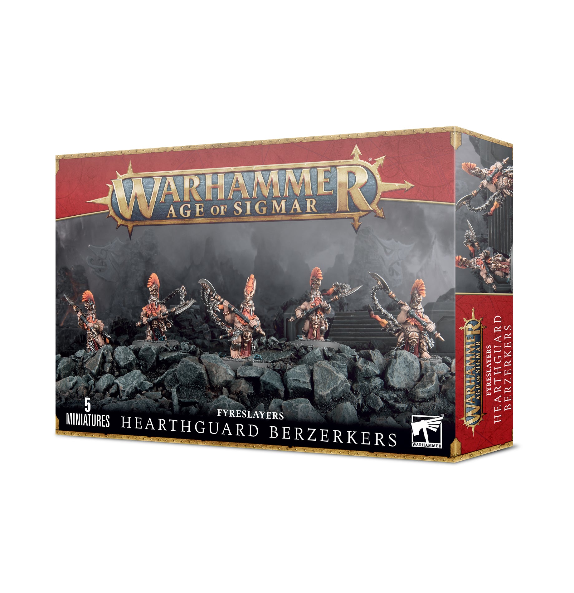 Age of Sigmar: Fyreslayers - Hearthguard Berzerkers / Auric Hearthguar