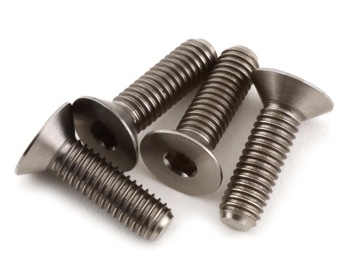Reve D 3x10mm SPM Titanium Flat Head Screw (4)