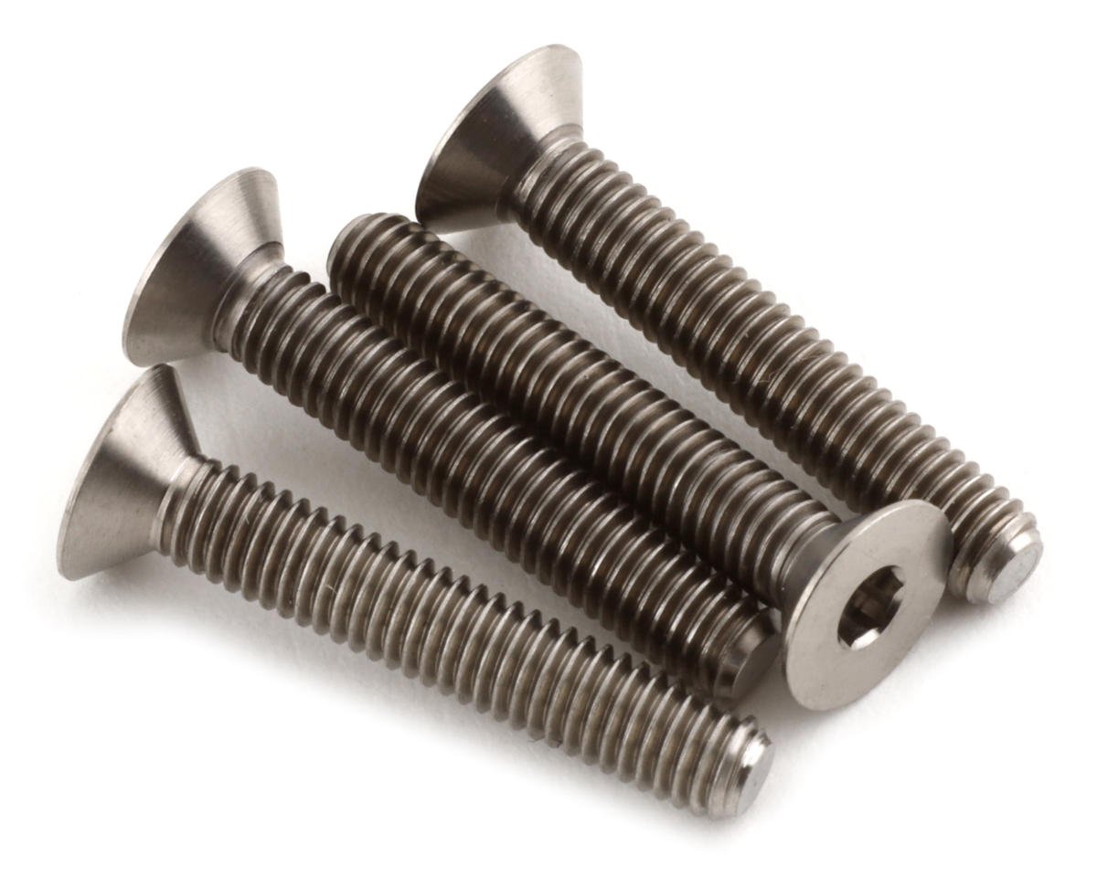 Reve D 3x18mm SPM Titanium Flat Head Screw (4)
