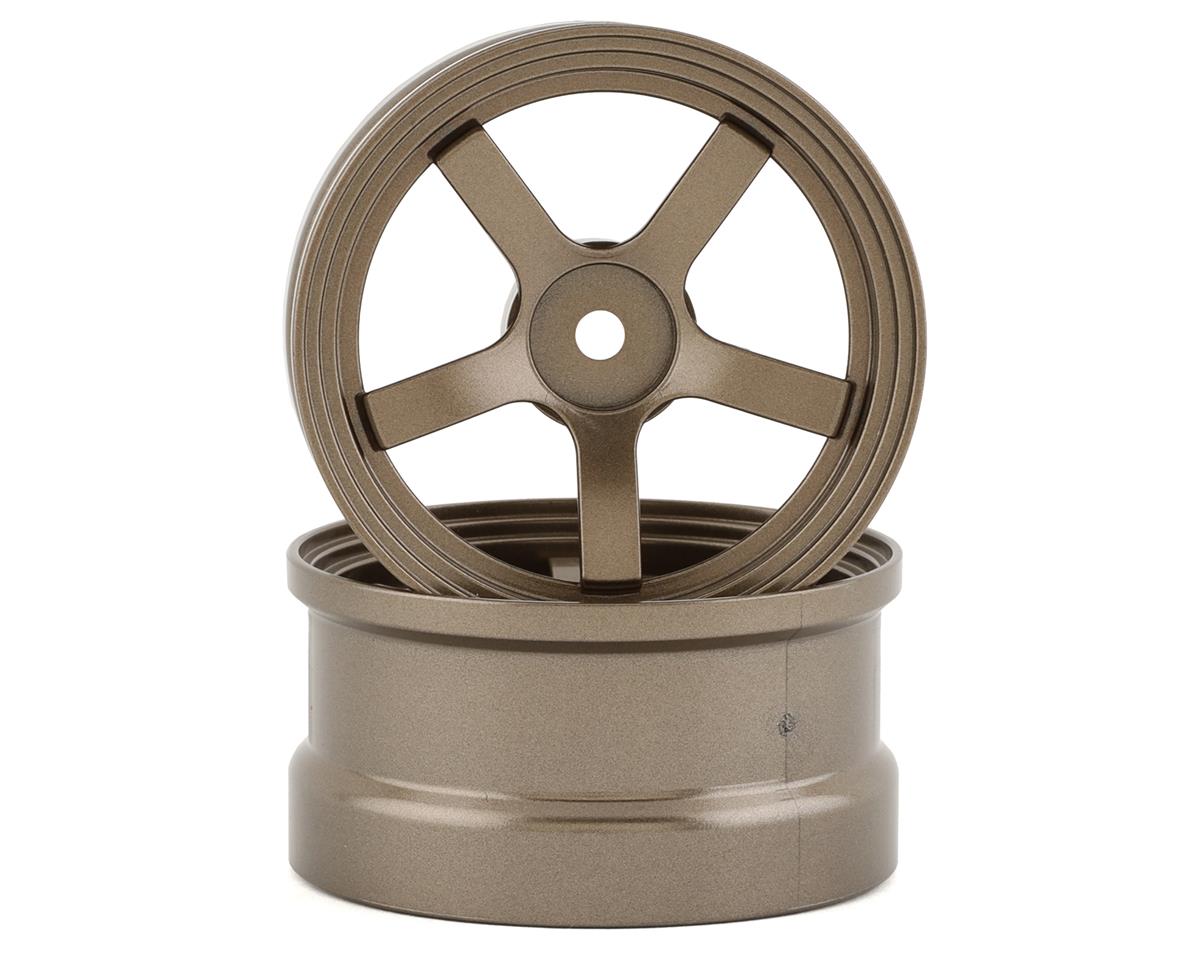 Reve D DP5 Drift Wheel (Bronze) (2) (6mm Offset) w/12mm Hex