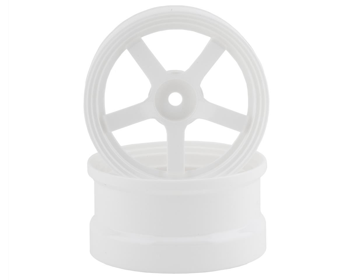 Reve D DP5 Drift Wheel (White) (2) (6mm Offset) w/12mm Hex