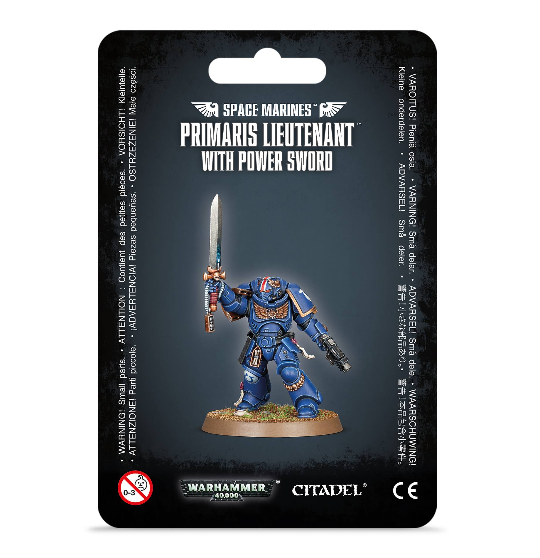 40K: Adeptus Astartes: Space Marines - Primaris Lieutenant with Power