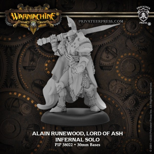 Warmachine: Infernals - Alain Runewood, Lord of Ash, Character Solo (M