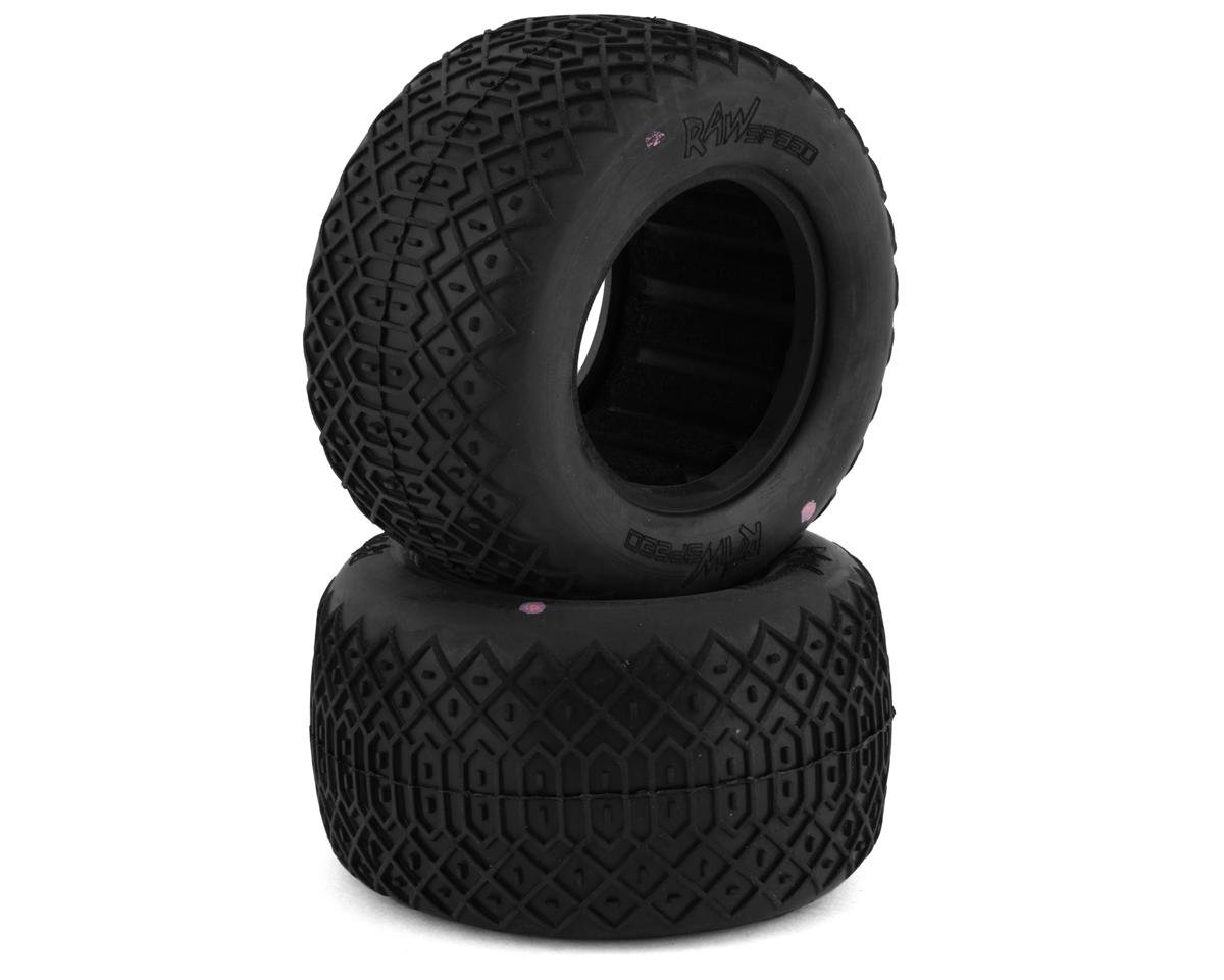 Raw Speed RC Rip Tide 2.2 Stadium Truck Tire (2) (Gumball (Pink))